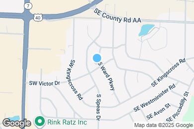 Map image of the property - 101 SW Victor Dr