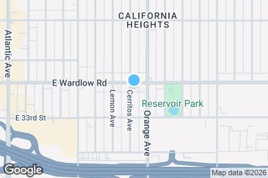 Map image of the property - 3374 Cerritos Ave