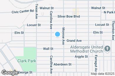 Map image of the property - 2025 Grand Ave