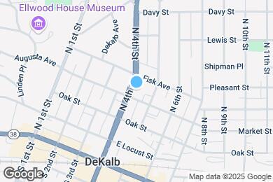 Map image of the property - 410 N 4th St