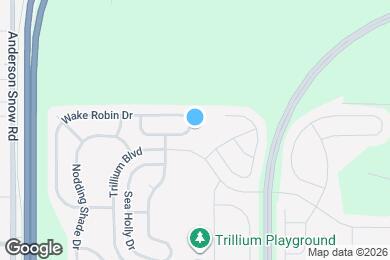 Map image of the property - 14719 Wake Robin Dr