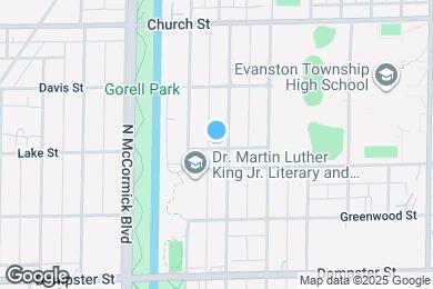 Map image of the property - 1502 Fowler Ave