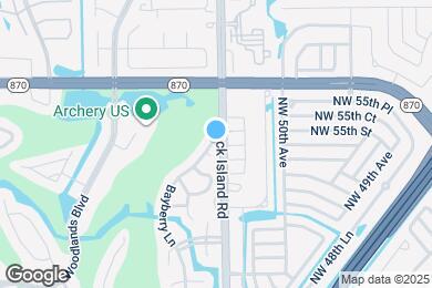 Map image of the property - 5406 Bayberry Ln