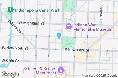 Map image of the property - 350 N Meridian St