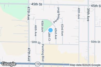 Map image of the property - 4835 44th Ct
