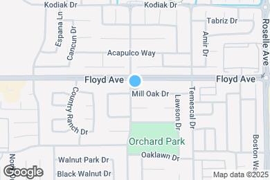 Map image of the property - 2601 Mill Oak Dr