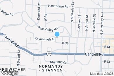 Map image of the property - 6601 Kavanaugh Pl