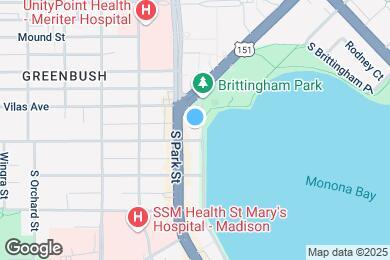 Map image of the property - 418 W Shore Dr
