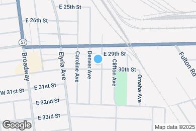 Map image of the property - 2946 Toledo Ave