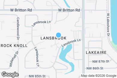 Map image of the property - 6204 Lansbrook Ct