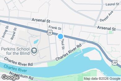 Map image of the property - 13 Paul St