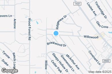 Map image of the property - 2166 Cedar Valley Dr
