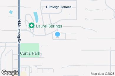 Map image of the property - 317 E Twelve oaks Terrace