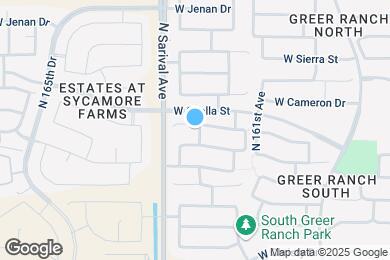 Map image of the property - 16243 W Yucatan Dr