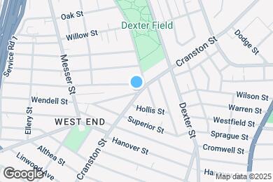 Map image of the property - 397 Cranston St