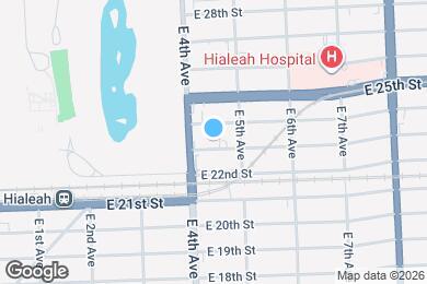 Map image of the property - 441 E 23rd St