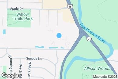 Map image of the property - 910 E Old Willow Rd