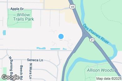 Map image of the property - 922 E Old Willow Rd
