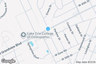 Map image of the property - 1831 W Grandview Blvd