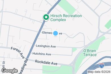 Map image of the property - 851 Glenwood Ave