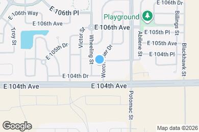 Map image of the property - 10459 Worchester Dr