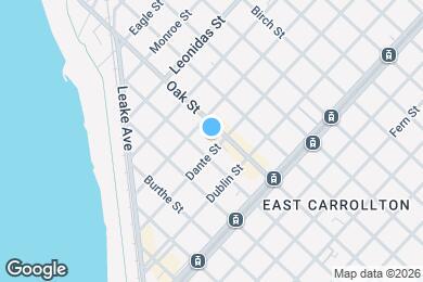 Map image of the property - 1122 Dante St