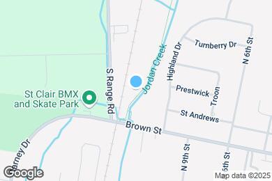 Map image of the property - Allman Apartments