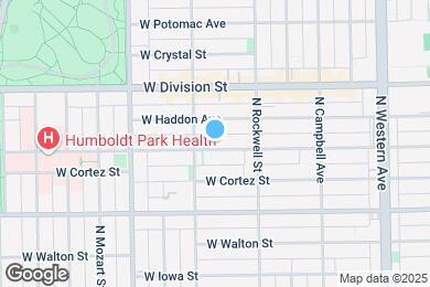 Map image of the property - 2640 West Thomas Street