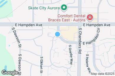 Map image of the property - 3530 S Fairplay Way