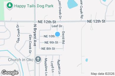 Map image of the property - 2220 NE 10th St