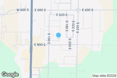 Map image of the property - 147 E 780 S
