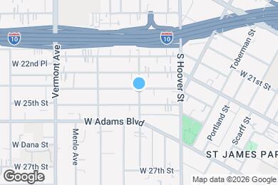 Map image of the property - 2405 Magnolia Ave