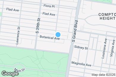 Map image of the property - 3659 Botanical Ave