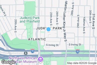 Map image of the property - 2411 S Norman St