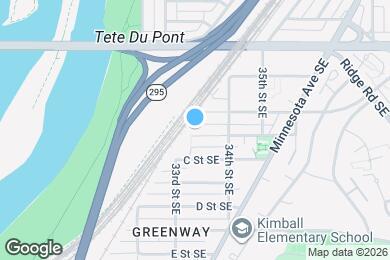 Map image of the property - 3308 Croffut Pl SE