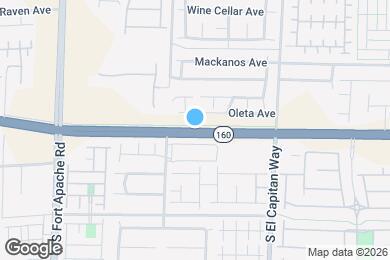 Map image of the property - 9150 Blue Diamond Rd