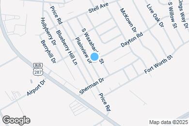 Map image of the property - 623 Plainview Dr
