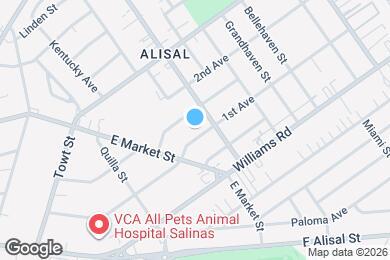 Map image of the property - 1431 1st Ave