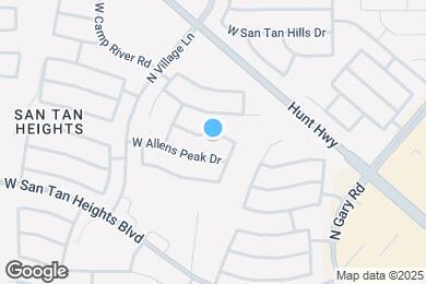 Map image of the property - 2325 W Hayden Peak Dr