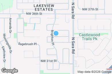 Map image of the property - 10640 NW 34th Ter