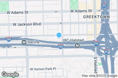 Map image of the property - The Letterman Chicago - West Loop Apartments