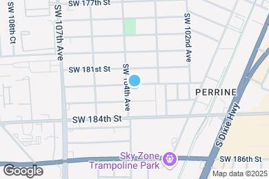 Map image of the property - 10380 SW 182nd St