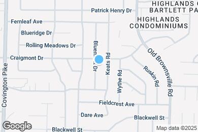 Map image of the property - 3256 Bluemont Dr
