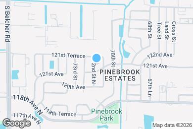 Map image of the property - 12105 72nd St N