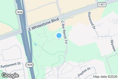 Map image of the property - Alden at Cedar Park