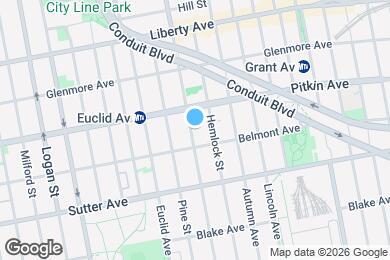 Map image of the property - 529 Crescent St