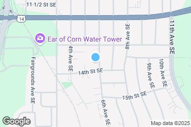 Map image of the property - 1341 6th Ave SE