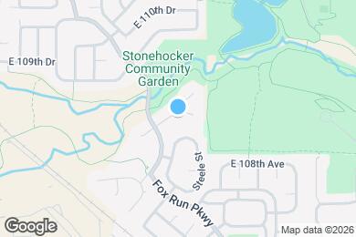 Map image of the property - 3104 E 108th Dr