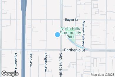 Map image of the property - 8747 Sepulveda Blvd