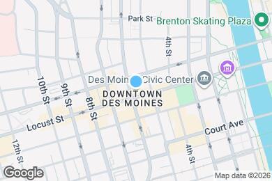 Map image of the property - Des Moines Building